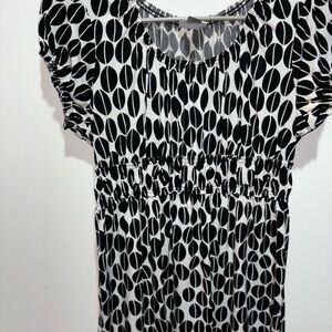 Worthington Black and White Blouse